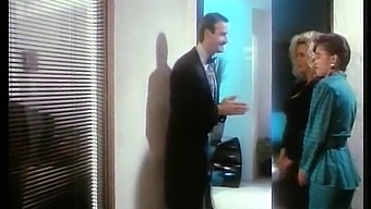 Trinity Loren And Mike Horner In A Hilarious German Dubbed 80'S Erotic Film