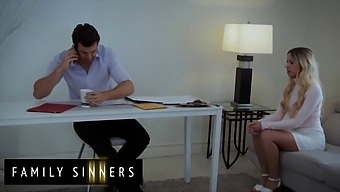 Khloe Kapri Struggles With Her Step Uncle'S Arousing Presence In Family Sinners