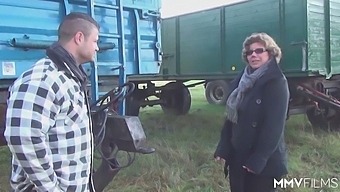 Older Woman Enjoys Youthful Company In German Amateur Video