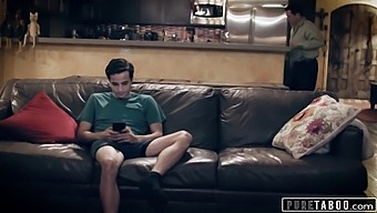 Young Adult Son'S Forbidden Encounter With Stepmom For Revenge Against Stepfather