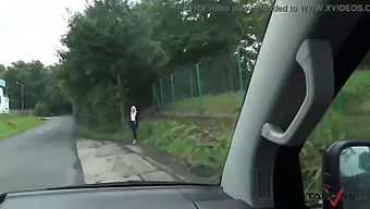 Blondie Picked Up, Gives Oral Sex In Doggy Position And Moans Loudly