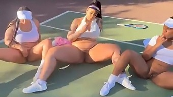 Jogador De Tênis Com Status Ggg Adora Squirting No Jogo