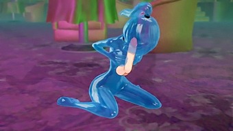 Jogo Hentai Com Uma Personagem 3d Sedutora Com Elementos Sensuais