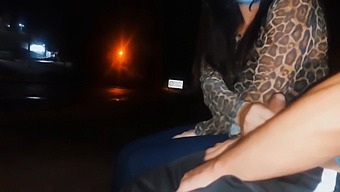 I Take A Chance And Expose My Penis To This Woman Waiting For The Bus, Wondering How She Will Respond