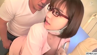 Gedurfde Tandartsontmoeting Van Eimi Fukada: De Riskante Kantoorontsnapping Van Een Japanse Volwassen Filmster