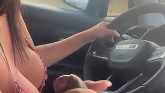 Redhead Stepmom Gives A Deepthroat Blowjob To Stepson